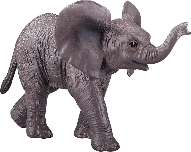 Mojo Fun 387002 African Elephant Calf - Realistic International Wildlife Toy Replica - Image 2